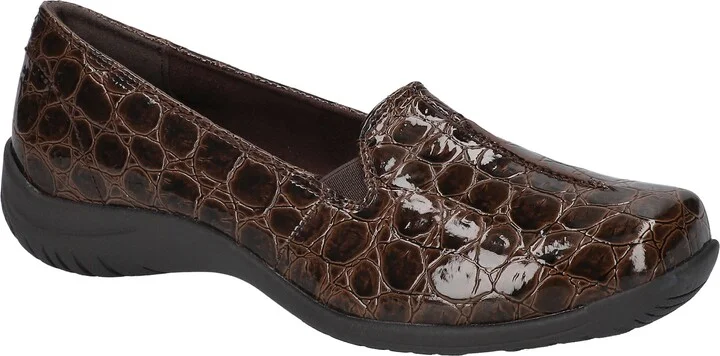 BROWN PATENT CROCO