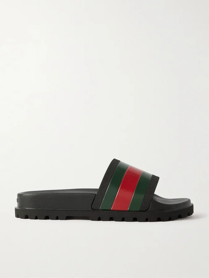 Pursuittreck Striped Rubber Slides