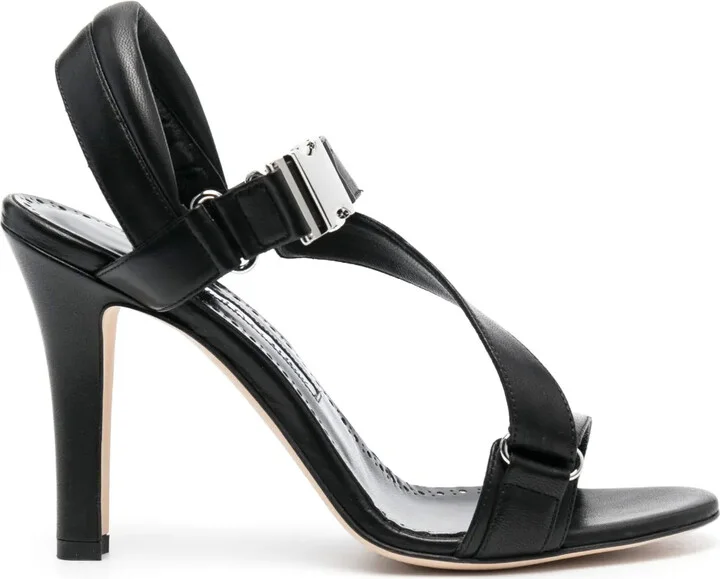 Puxan 95mm leather sandals