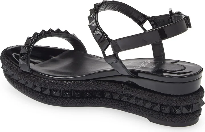 Pyraclou Glitter Espadrille Wedge Sandal - Image 2