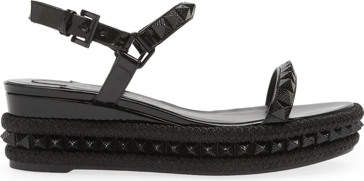 Pyraclou Glitter Espadrille Wedge Sandal - Image 3