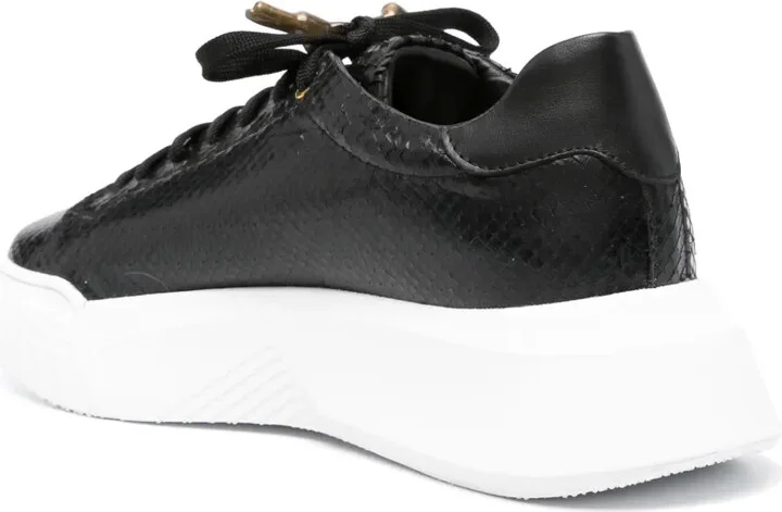 Python leather sneakers - Image 3
