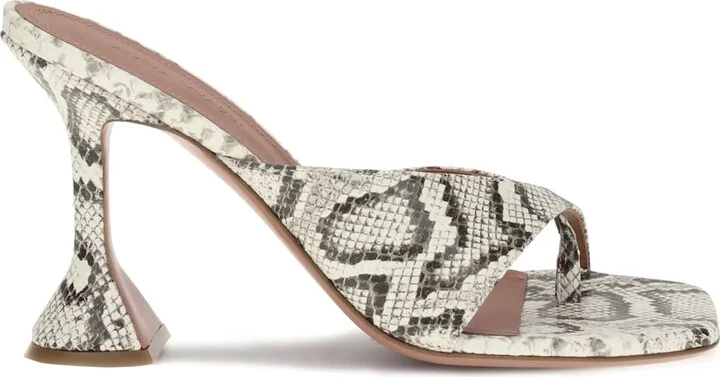Python-patterned Shiona Sandals