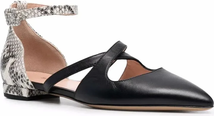 Python Print-Detail Pointed Pumps - Image 2