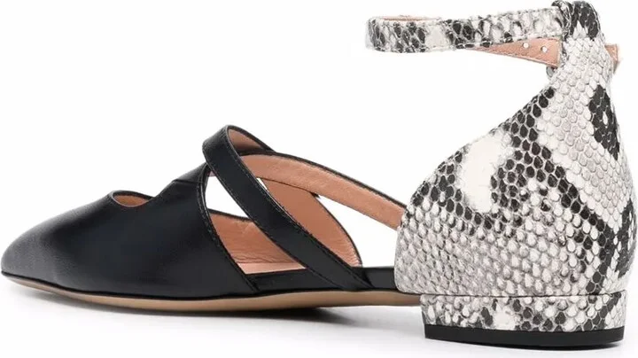 Python Print-Detail Pointed Pumps - Image 3
