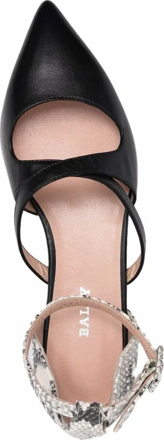 Python Print-Detail Pointed Pumps - Image 4