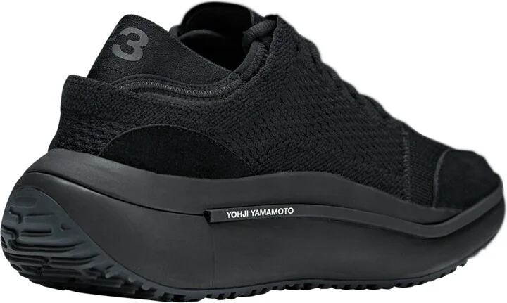 Qisan Knit Mixed Media Sneaker - Image 2