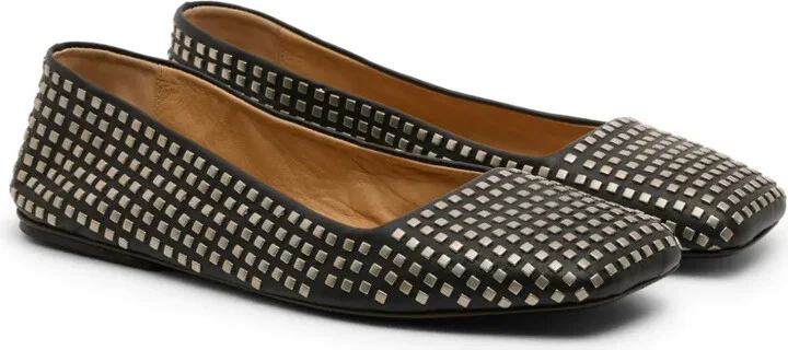 Quadrangolo Borchie ballet flats - Image 2