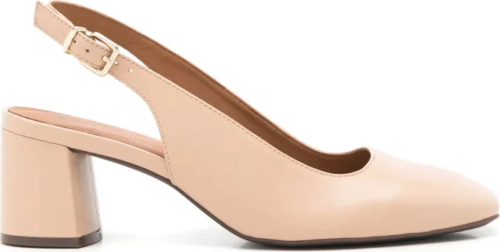 Quartier 40mm leather pumps