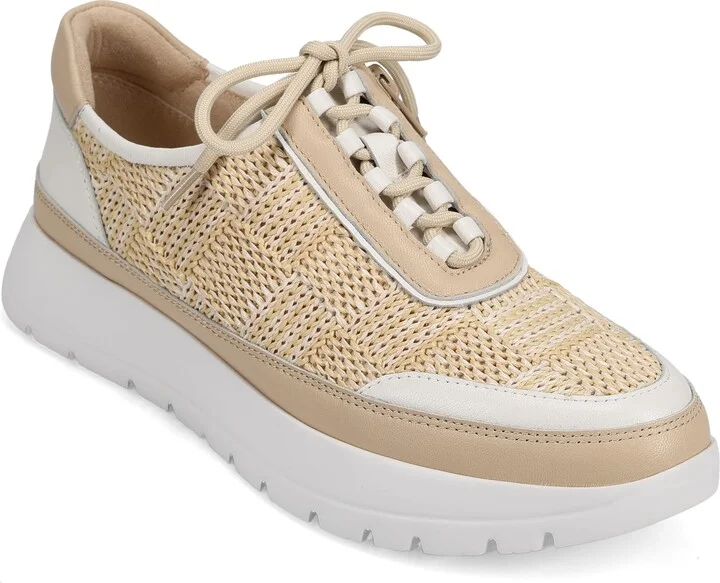 Beige/ White