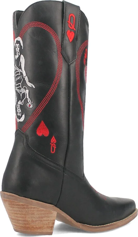 Queen a Hearts Western Boot - Image 2