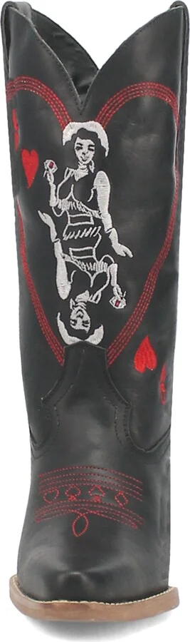 Queen a Hearts Western Boot - Image 4