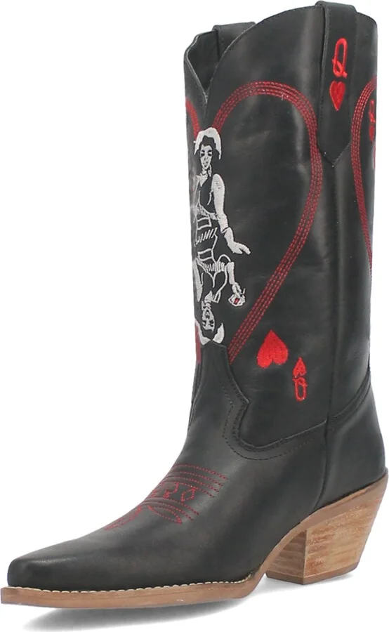 Queen a Hearts Western Boot - Image 9