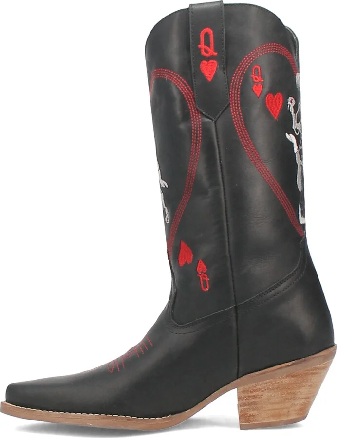 Queen a Hearts Western Boot - Image 10