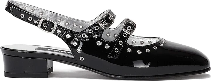 BLACK PATENT LEATHER
