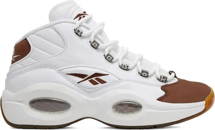 Question Mid "Mocha Toe" trainers