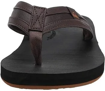 Quiksilver Carver Squish Men's Sandals Brown/Black/Brown : 6 D - Medium, Synthetic - Image 6