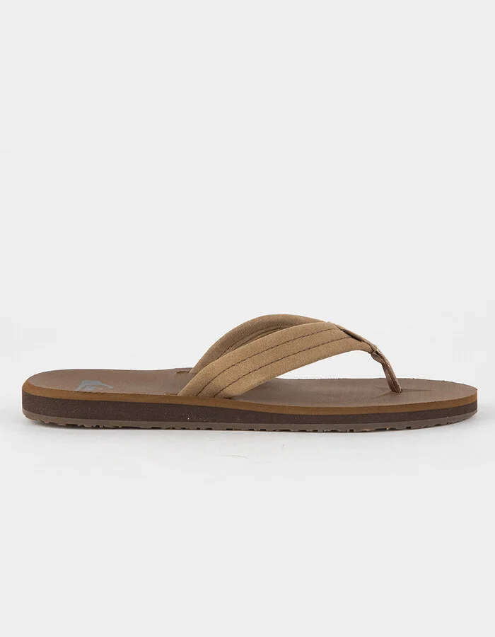 QUIKSILVER Carver Suede Mens Flip Flops - Image 2