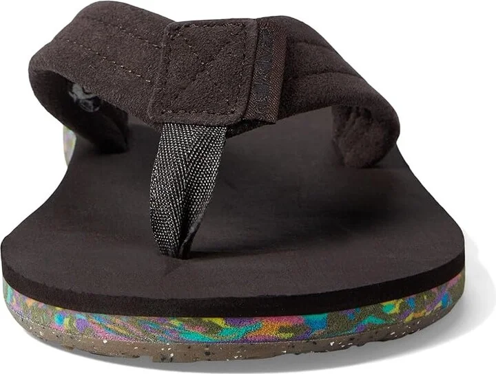 Quiksilver Carver Suede Recycled Men's Sandals Brown 2 : 13 D - Medium, Leather - Image 2