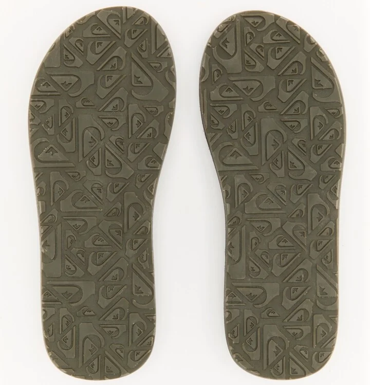 Quiksilver Men's Carver Suede Flip Flops - Image 4