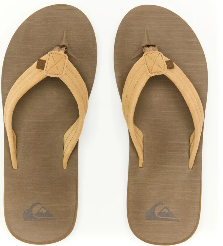 Quiksilver Men's Carver Suede Flip Flops - Image 6