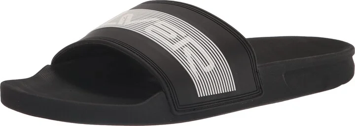 Quiksilver Men's Rivi Wordmark Slide Sandal