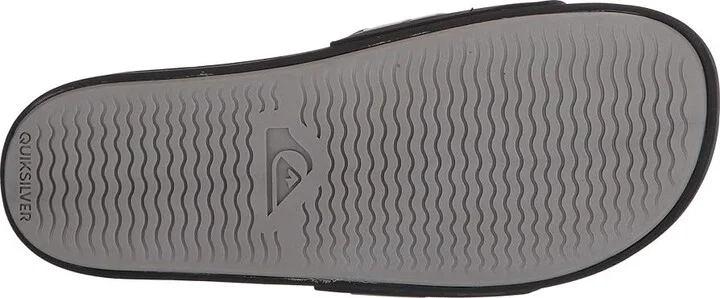 Quiksilver Rivi Slide Men's Slide Shoes Black/Black/White : 10 D - Medium - Image 4