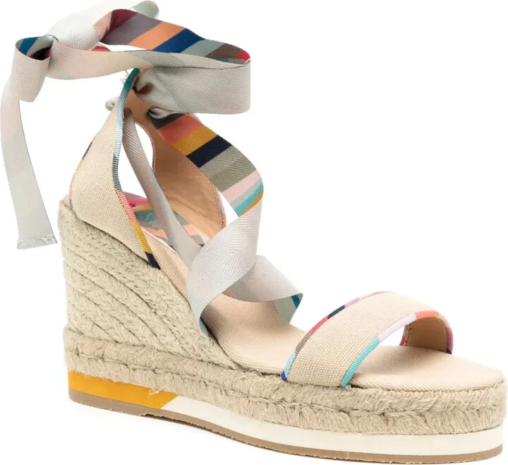 Quilan 50mm Swirl-print espadrilles - Image 2