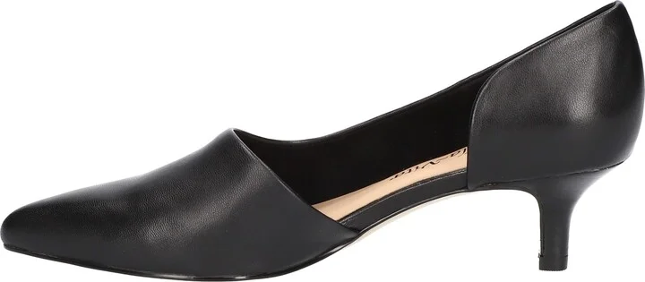 Quilla Kitten Heel Half d'Orsay Pump - Image 7
