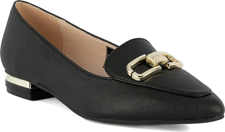 Quilsee Womens Slip-On Pointed Toe Loafers
