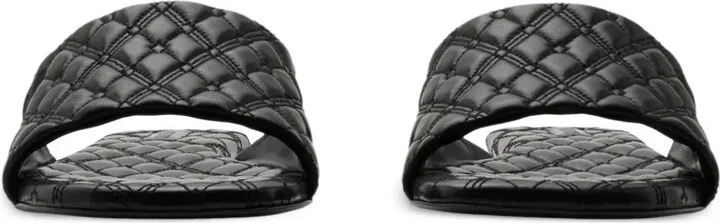 Quilt leather slides - Image 3