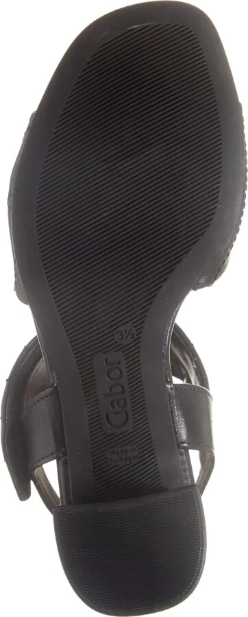 Quilted block Heel Sandal - Image 6