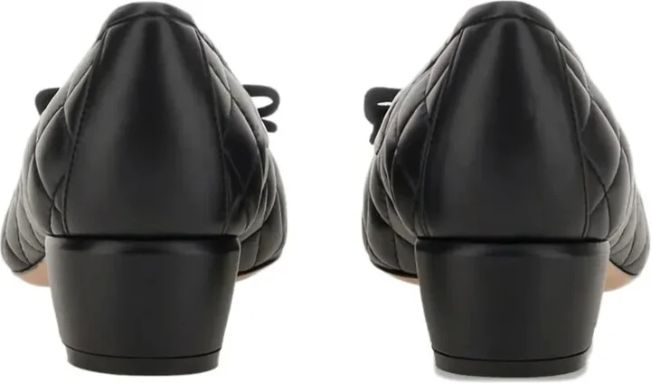 Quilted Bow Pumps - Image 3