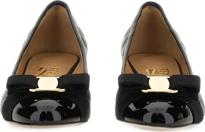 Quilted Bow Pumps - Image 4