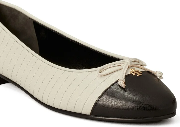 Quilted Cap Toe Ballet Flat - Image 4