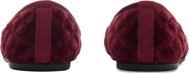 Quilted Crest-Embellished Loafers - Image 2