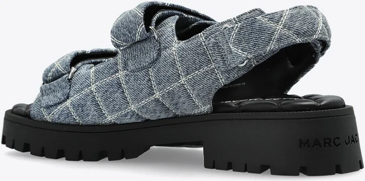 Quilted Denim Sunny Sandals - Image 2