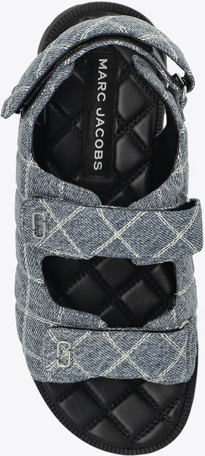 Quilted Denim Sunny Sandals - Image 3