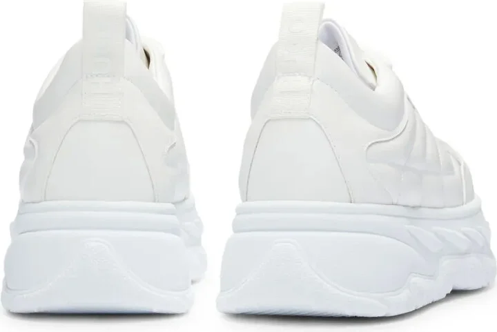 Quilted Faux-Leather Sneakers - Image 3