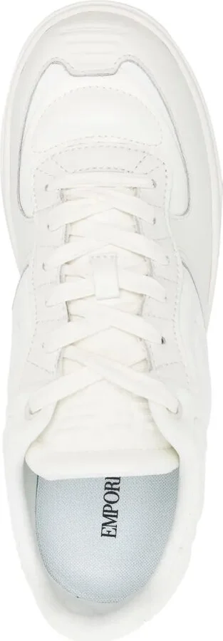Quilted-Finish Low-Top Sneakers - Image 4