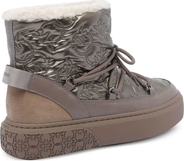 Quilted Floral-Pattern Boots - Image 4