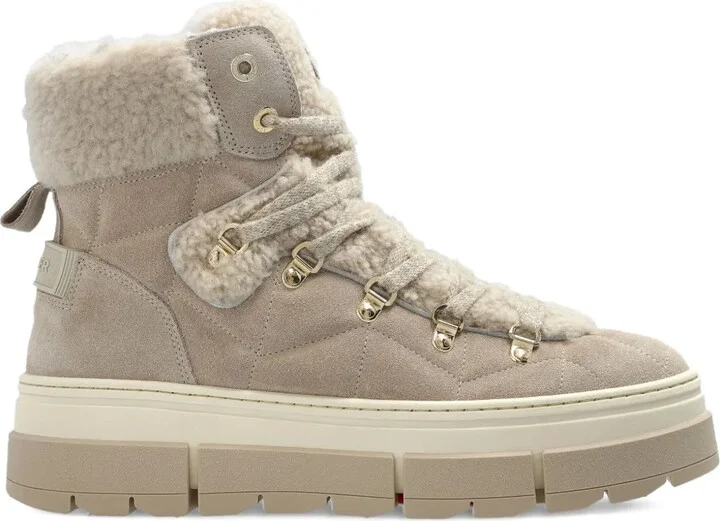 Quilted High-Top Sneakers