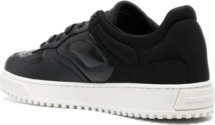 Quilted Hybrid Lace-Up Sneakers - Image 3
