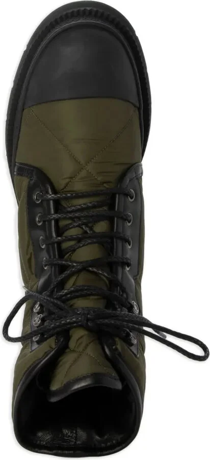 Quilted Lace-Up Boots - Image 4