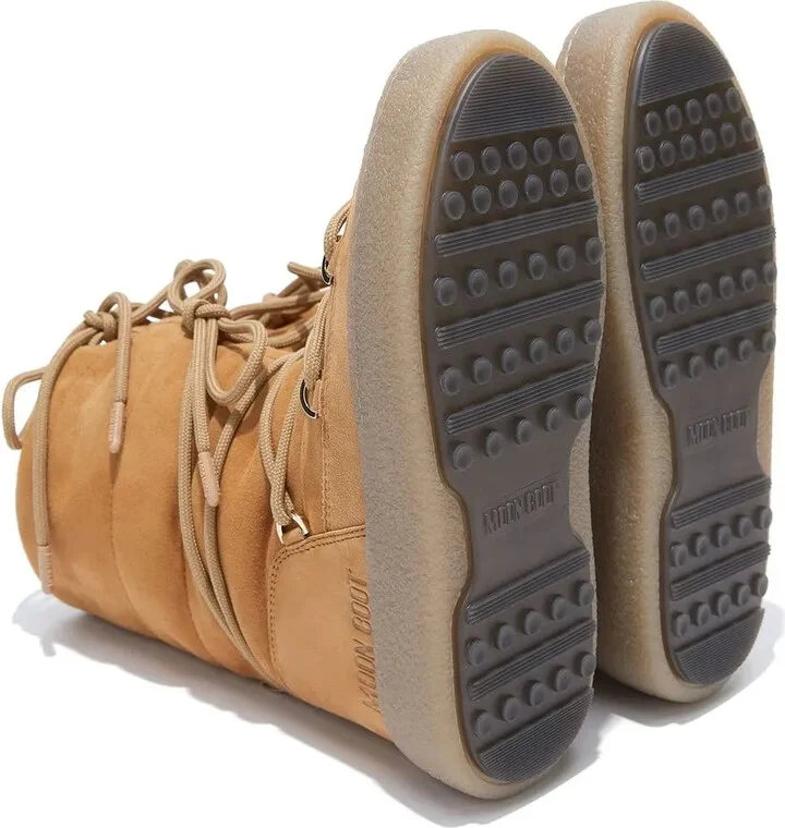 Quilted Lace-Up Boots - Image 4