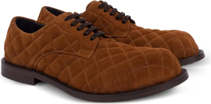 Quilted Lace-Up Shoes - Image 2