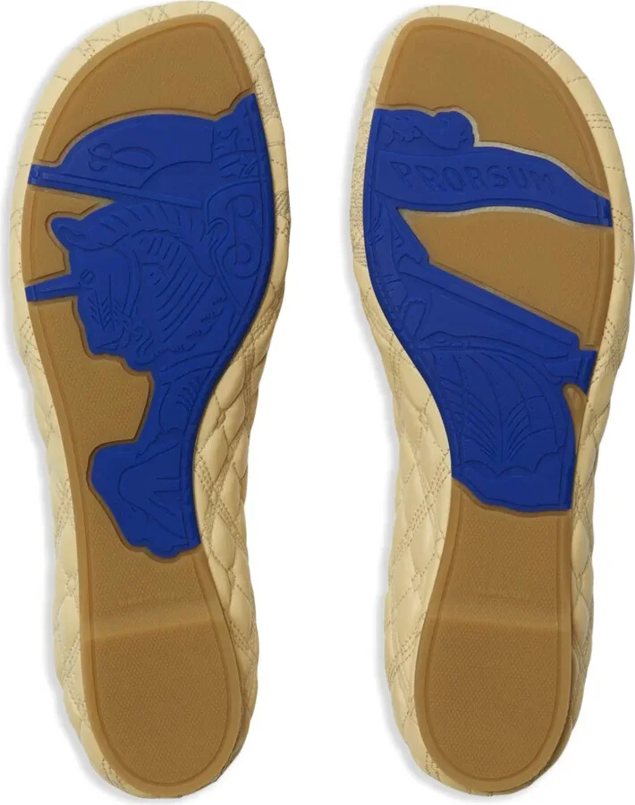 Quilted Leather Ballerina Shoes - Image 5