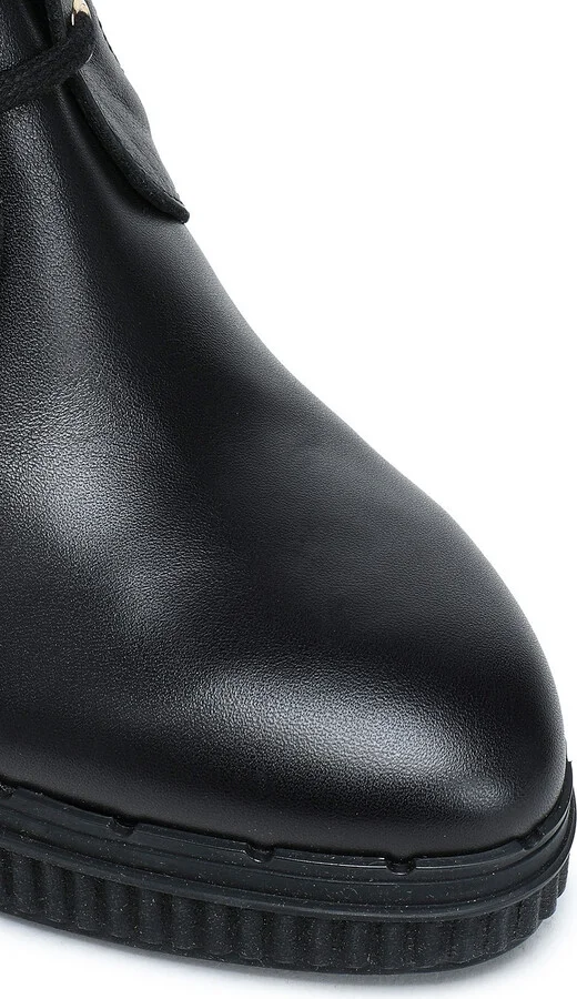 Quilted leather boots - Image 4