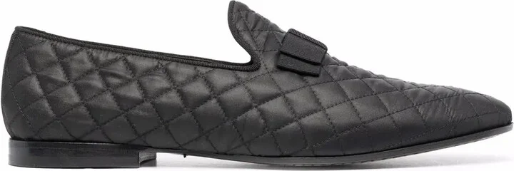 Quilted Leather Loafers