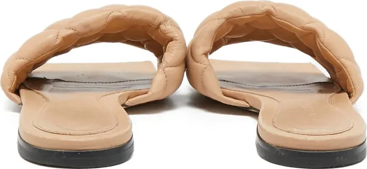 Quilted Leather Sandals - Image 3